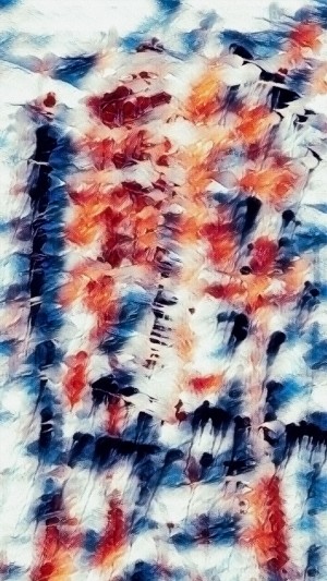 Abstract Brush Strokes